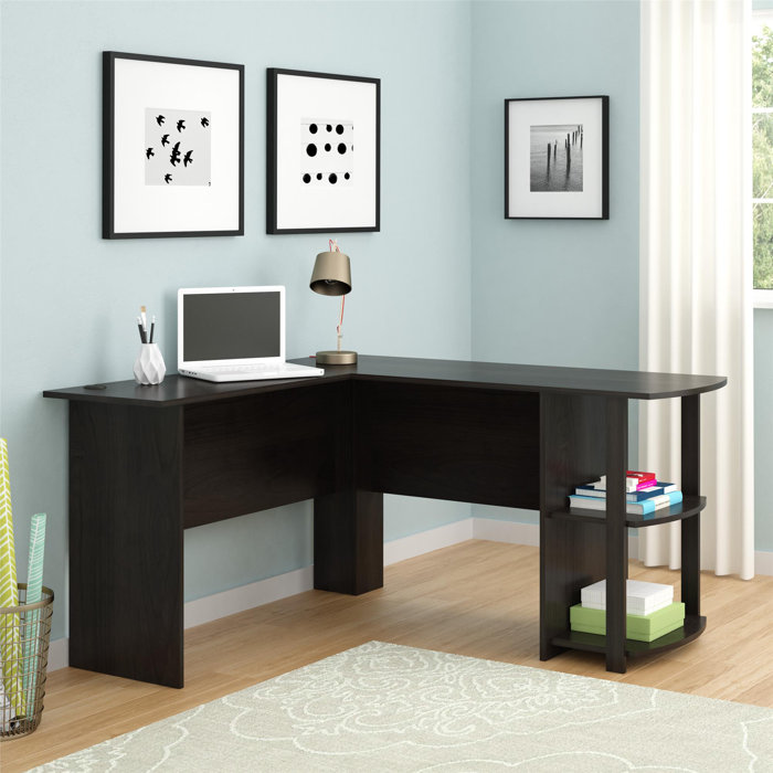 Andover Mills Salina LShape Desk & Reviews Wayfair